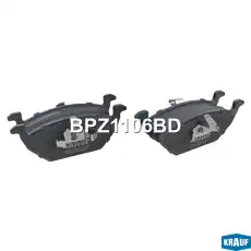 Тормозные колодки дисковые KRAUF BPZ1106BD