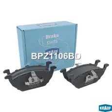 Тормозные колодки дисковые KRAUF BPZ1106BD
