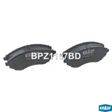 Тормозные колодки дисковые KRAUF BPZ1107BD