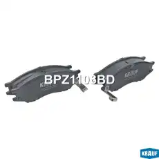 Тормозные колодки дисковые KRAUF BPZ1108BD