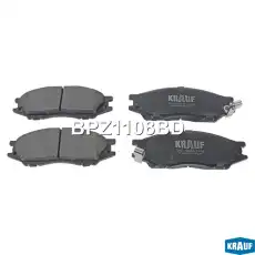 Тормозные колодки дисковые KRAUF BPZ1108BD