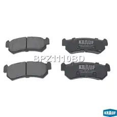 Тормозные колодки дисковые KRAUF BPZ1110BD