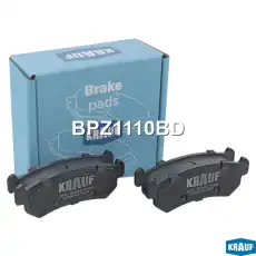 Тормозные колодки дисковые KRAUF BPZ1110BD