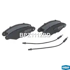 Тормозные колодки дисковые KRAUF BPZ1112BD