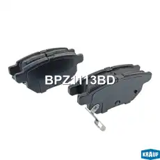 Тормозные колодки дисковые KRAUF BPZ1113BD