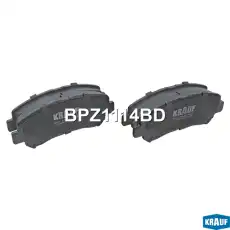 Тормозные колодки дисковые KRAUF BPZ1114BD
