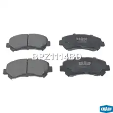 Тормозные колодки дисковые KRAUF BPZ1114BD