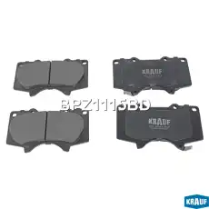 Тормозные колодки дисковые KRAUF BPZ1115BD