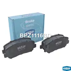 Тормозные колодки дисковые KRAUF BPZ1116BD