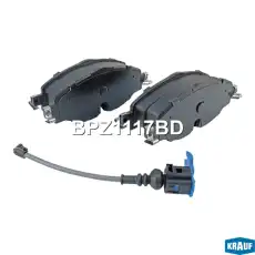 Тормозные колодки дисковые KRAUF BPZ1117BD