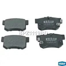 Тормозные колодки дисковые KRAUF BPZ1119BD