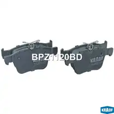 Тормозные колодки дисковые KRAUF BPZ1120BD
