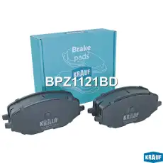 Тормозные колодки дисковые KRAUF BPZ1121BD