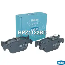 Тормозные колодки дисковые KRAUF BPZ1122BD