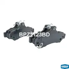 Тормозные колодки дисковые KRAUF BPZ1123BD