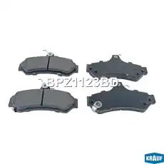 Тормозные колодки дисковые KRAUF BPZ1123BD
