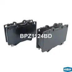 Тормозные колодки дисковые KRAUF BPZ1124BD