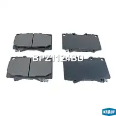 Тормозные колодки дисковые KRAUF BPZ1124BD