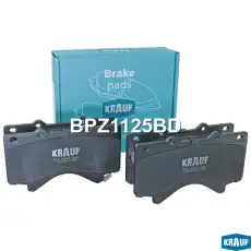 Тормозные колодки дисковые KRAUF BPZ1125BD