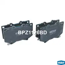 Тормозные колодки дисковые KRAUF BPZ1126BD