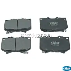 Тормозные колодки дисковые KRAUF BPZ1126BD