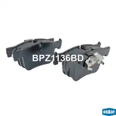 Тормозные колодки дисковые KRAUF BPZ1136BD