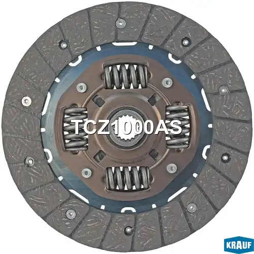 Диск сцепления KRAUF TCZ1000AS