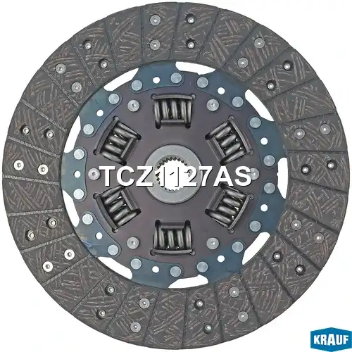 Диск сцепления KRAUF TCZ1127AS