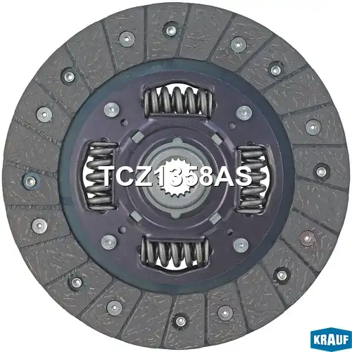 Диск сцепления KRAUF TCZ1358AS