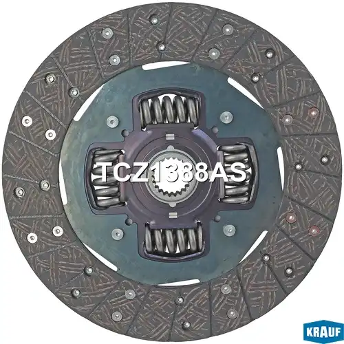 Диск сцепления KRAUF TCZ1388AS