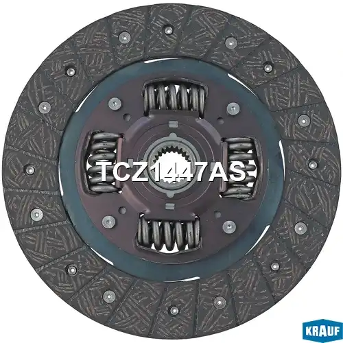 Диск сцепления KRAUF TCZ1447AS