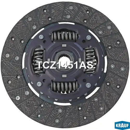 диск сцепления!\ Great Wall Hover H5 TCZ1451AS KRAUF