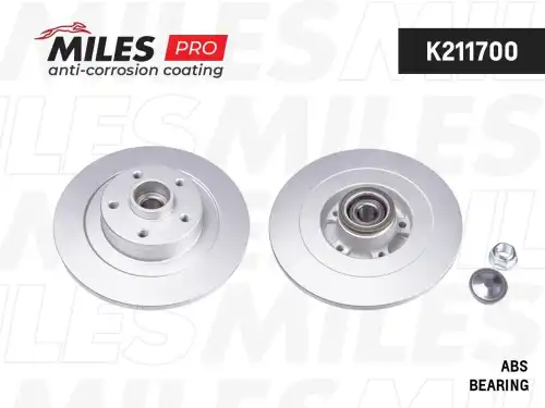 Тормозной диск MILES K211700