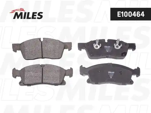 Тормозные колодки дисковые передняя ось MILES E100464