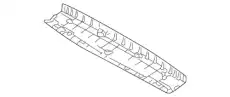ВНУТРЕННЯЯ ПАНЕЛЬ БАГАЖНОЙ ДВЕРИ 81720N9000NNB MOBIS