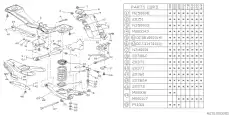 компл. отбойник+пыльник аморт. All 7215-20940 SUBARU