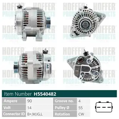 Генератор HOFFER H5540482