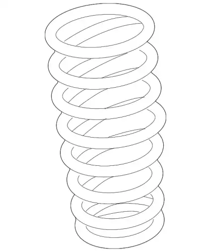 ПРУЖИНА ПОДВЕСКИ NH42-34-011A MAZDA