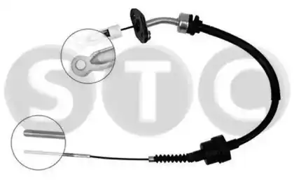 Трос сцепления STC T480006