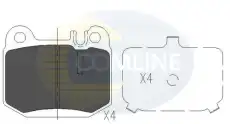 колодки дисковые торм. задн. MB CBP06025 COMLINE