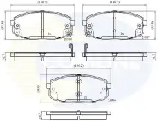 Тормозные колодки дисковые COMLINE CBP31798