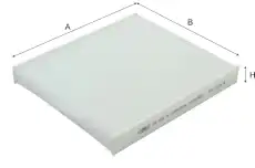 Салонный фильтр GOODWILL AG 008 CF