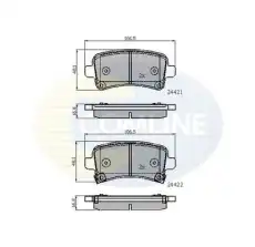 Тормозные колодки дисковые COMLINE CBP31795