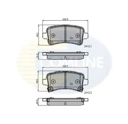 Тормозные колодки дисковые COMLINE CBP31795
