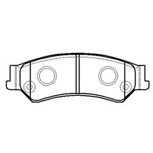 колодки дисковые \ HP5276 HSB