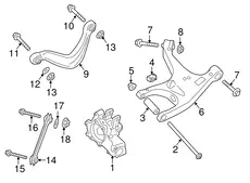 Рулевая тяга VAG PAB501529B