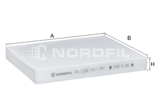 Салонный фильтр NORDFIL CN1192