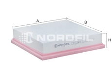Салонный фильтр NORDFIL CN1244