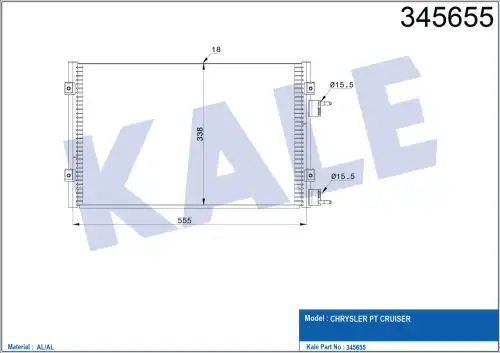 Конденсатор 345655 KALE