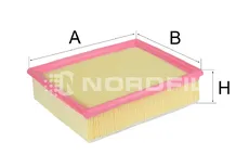 Фильтр воздушный NORDFIL AN1238